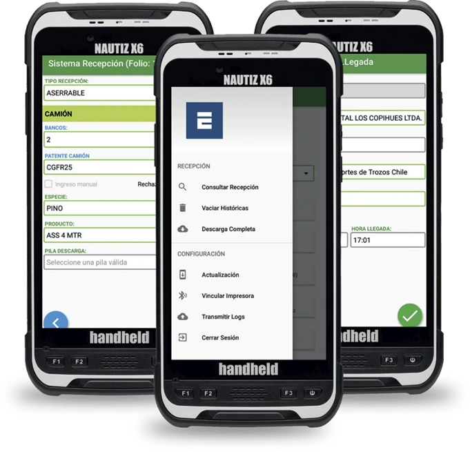 Tablet robusta industrial de Handeheld, resistente y versátil